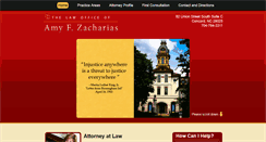 Desktop Screenshot of amyzacharias.com